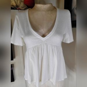 Urban outfitters v neck blouse